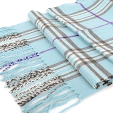 Load image into Gallery viewer, Unisex Acrylic Plaid Cashmere Feel Scarves
