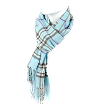 Load image into Gallery viewer, Unisex Acrylic Plaid Cashmere Feel Scarves
