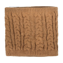 Load image into Gallery viewer, Ladies Cable Knit Winter Neck Warmer
