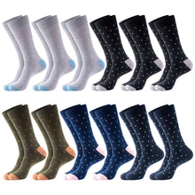 Load image into Gallery viewer, 12 Pairs Dress Socks - Assorted Prints and Styles
