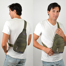 Load image into Gallery viewer, Nylon Multipurpose Sling Backpack
