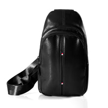Load image into Gallery viewer, Crossbody  Leather Sling Bag Backpack with Adjustable Strap
