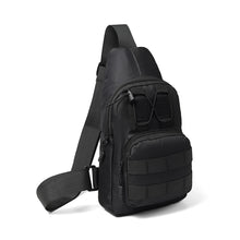 Load image into Gallery viewer, Spacious Black Crossbody Sling Bag - Adjustable Strap with Dual Compartments
