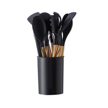 Load image into Gallery viewer, Kitchen Utensils Set - 11PCS Silicone Cooking Utensils with Holder
