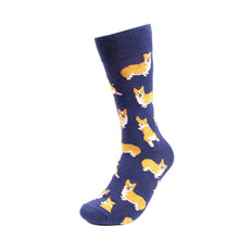 Load image into Gallery viewer, Men&#39;s Novelty Socks &#39; Navy&#39; Assorted Pack- 5 pairs
