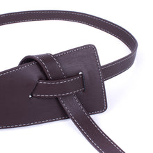 Load image into Gallery viewer, Women&#39;s Tie Knot Wide Belt

