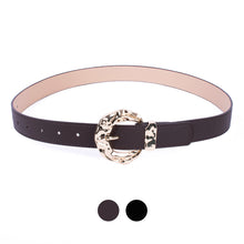 Load image into Gallery viewer, Women Faux Leather Horse shoe Belt
