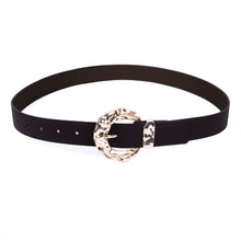 Load image into Gallery viewer, Women Faux Leather Horse shoe Belt
