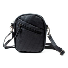 Load image into Gallery viewer, Vegan Leather Mini Quilt Crossbody bag

