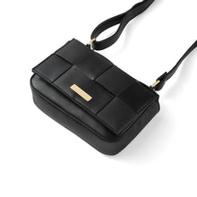 Load image into Gallery viewer, PU Woven Crossbody Bag with adjustable Strap
