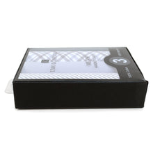 Load image into Gallery viewer, Men&#39;s Cotton Solid, Striped &amp; Plaid Gray Handkerchiefs 3 Piece Set
