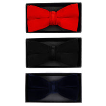 Load image into Gallery viewer, Men&#39;s Velvet Banded Bow Tie
