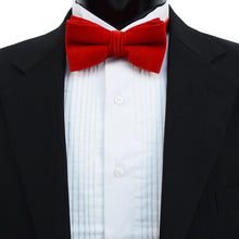 Load image into Gallery viewer, Men&#39;s Velvet Banded Bow Tie
