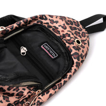 Load image into Gallery viewer, Leopard Print Sling Bag – Fashionable Crossbody for On-the-Go Style
