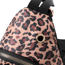 Load image into Gallery viewer, Leopard Print Sling Bag – Fashionable Crossbody for On-the-Go Style

