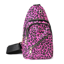 Load image into Gallery viewer, Leopard Print Sling Bag – Fashionable Crossbody for On-the-Go Style
