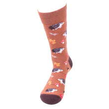 Load image into Gallery viewer, Men&#39;s Autumn Porcupine Novelty Socks
