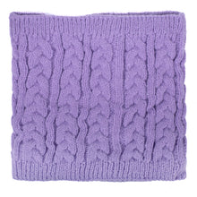 Load image into Gallery viewer, Ladies Cable Knit Winter Neck Warmer
