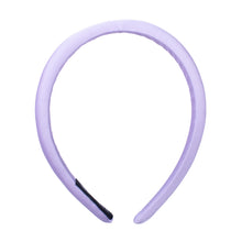 Load image into Gallery viewer, Ladies Classic Solid Color Satin Headband
