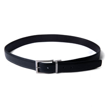 Load image into Gallery viewer, Reversible Genuine Leather Belt with Rotated Buckle

