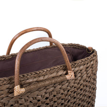 Load image into Gallery viewer, Ladies Straw Rattan Basket Crossbody Bag
