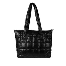 Load image into Gallery viewer, Ladies Nylon Puffer Quilt Tote Bag
