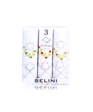 Load image into Gallery viewer, Women&#39;s Fancy Cotton Handkerchiefs 3 Piece Box Set
