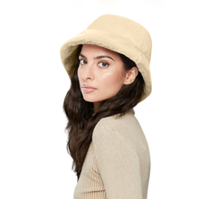 Load image into Gallery viewer, Faux Fur Plush Bucket Hat
