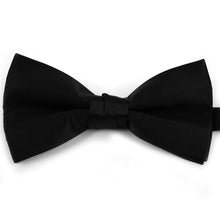 Load image into Gallery viewer, Men&#39;s 2.5&quot; Boxed Poly Satin Banded Bow Ties BT1301BX
