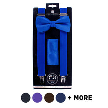 Load image into Gallery viewer, Men&#39;s Suspenders - Solid Color Clip-on
