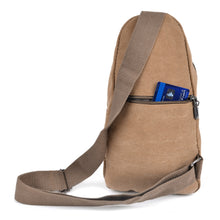 Load image into Gallery viewer, Crossbody Canvas Sling Bag Backpack with Adjustable Strap
