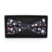 Load image into Gallery viewer, Floral Wedding Cotton Banded Bow Tie
