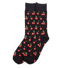 Load image into Gallery viewer, Men&#39;s Socks - Cherry Novelty Socks
