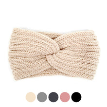 Load image into Gallery viewer, Women&#39;s Knit Winter Twisted Headband Ear Warmer
