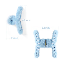 Load image into Gallery viewer, 2 Pack Fur Feel Claw Hair Clip
