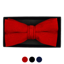 Load image into Gallery viewer, Men&#39;s Velvet Banded Bow Tie
