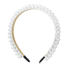 Load image into Gallery viewer, Ladies Headband Multi-Pearl
