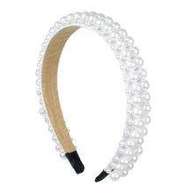 Load image into Gallery viewer, Ladies Headband Multi-Pearl
