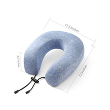 Load image into Gallery viewer, U-Shape Premium Memory Foam Neck Pillow
