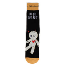 Load image into Gallery viewer, Men&#39;s Socks - Voodoo Doll Halloween Novelty Socks
