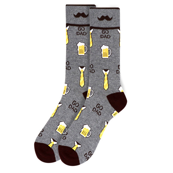 Men's Socks - Go Dad Novelty Socks