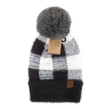 Load image into Gallery viewer, Women&#39;s Winter Hat - Pom Pom Knit Hat
