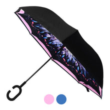 Load image into Gallery viewer, Umbrella - Feather Double Layer Inverted
