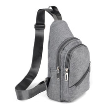 Load image into Gallery viewer, Crossbody Sling Bag - Grey
