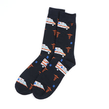 Load image into Gallery viewer, Men&#39;s Socks - Ambulance Novelty Socks
