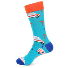 Load image into Gallery viewer, Men&#39;s Socks - Ambulance Novelty Socks

