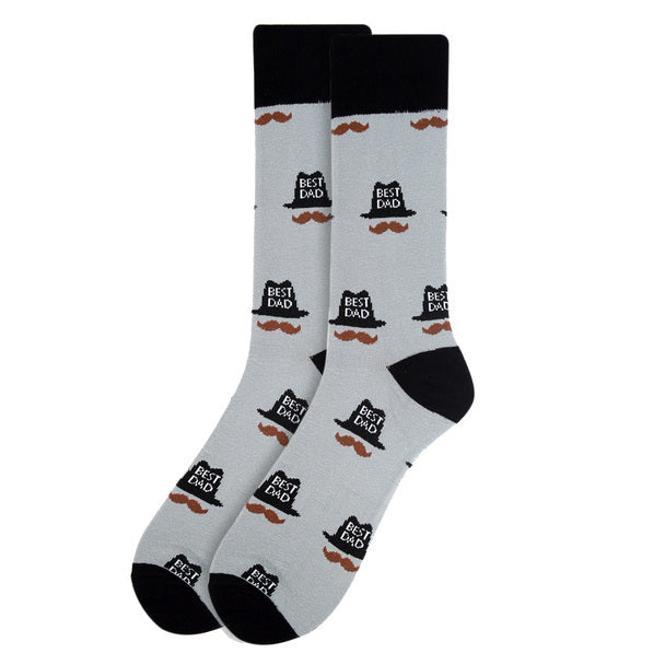 Men's Socks - Best Dad Novelty Socks
