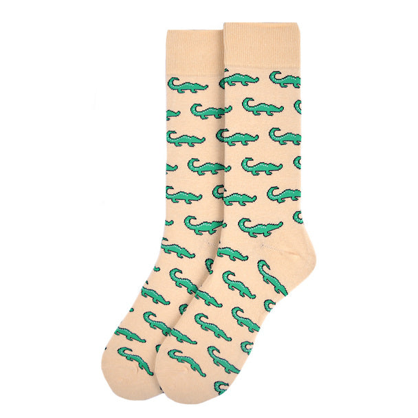 Men's Socks - Alligator Novelty Socks