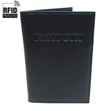 Load image into Gallery viewer, RFID Genuine Leather Passport Case RFID-GLPC1
