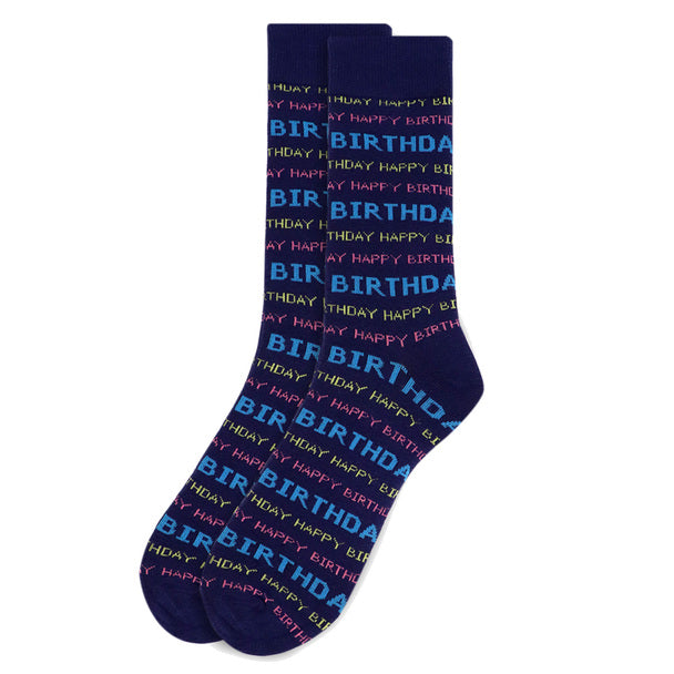Men's Socks - Happy Birthday Novelty Socks